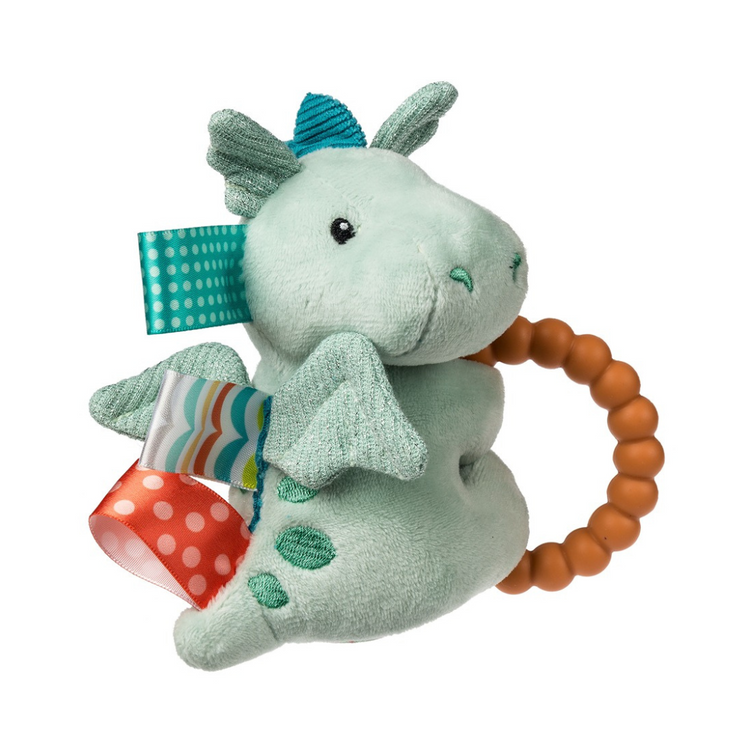 Mary Meyer Taggies Drax Dragon Teether Rattle – 6″