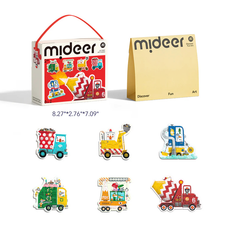Mideer My First Artist Puzzle for babies (2Y+) - 5 Artist Series designs available