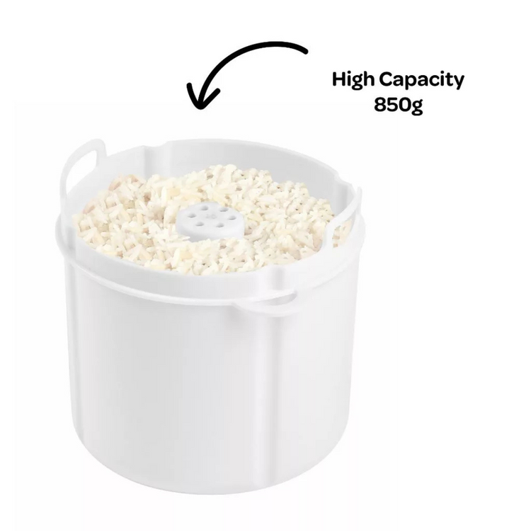 Beaba Babycook Express Pasta/Rice Cooker - Suitable for all types of starchy foods (rice, pasta, wheat, lentils)