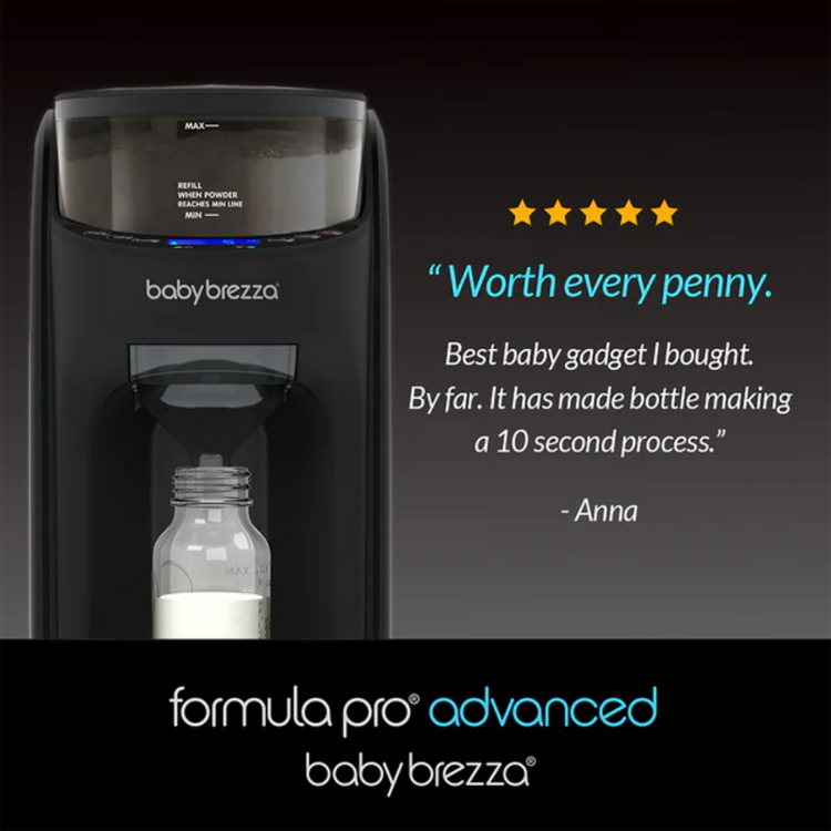 Baby Brezza Formula Pro Advanced Baby Formula Dispenser - Black