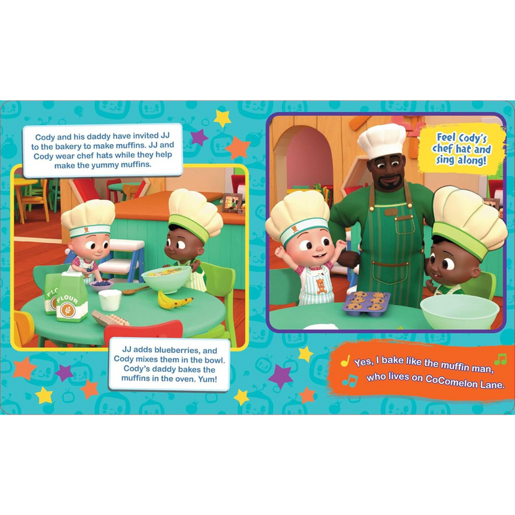 Elm Cocomelon Let's Get Dressed! - A Touch-And-Feel Book