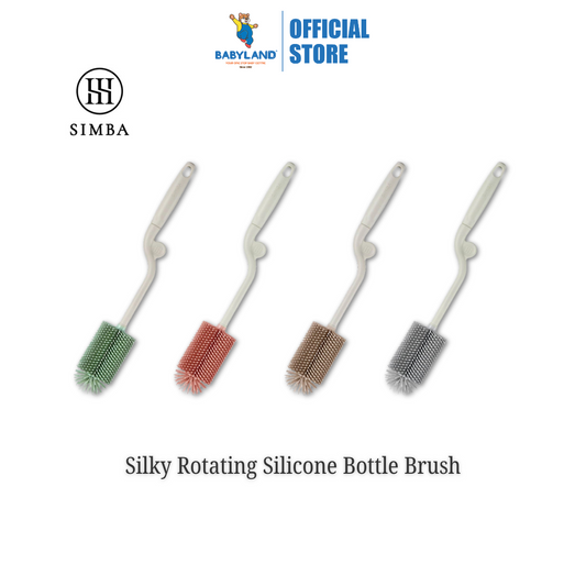 Simba Silky Rotating Silicone Bottle Brush