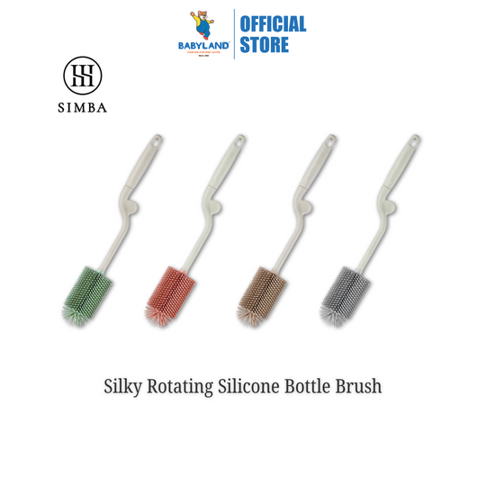 Simba Silky Rotating Silicone Bottle Brush