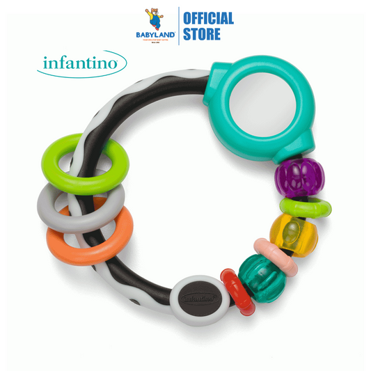 Infantino Shake & Spin Rattling Ring (0m+)