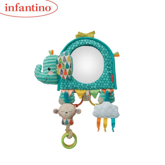 Infantino Go Gaga Elephant Activity Mirror (0m+)