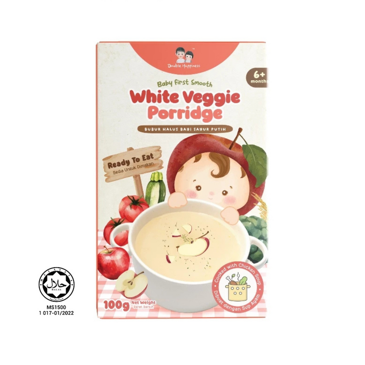 Double Happiness Baby Ready to Eat Porridge | Instant Porridge | Travel friendly food