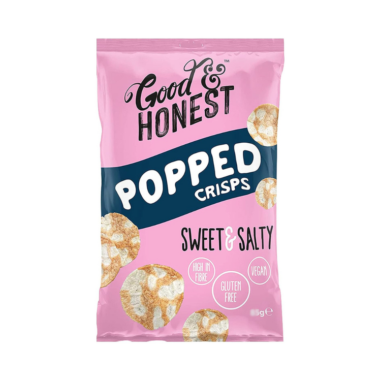 Good & Honest Popped Crisps 75g