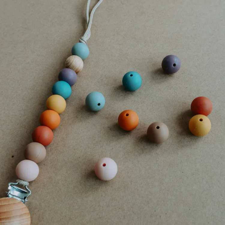 Mils and Key Iris Pacifier Clips - Multiple Color (0m+)