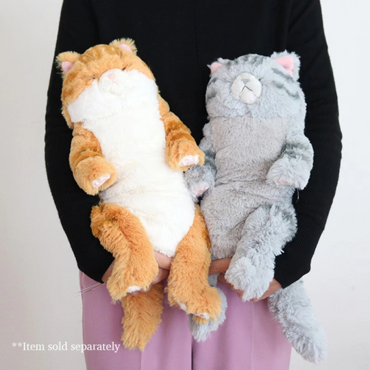 Sunlemon 8222 Sabashiro - Lying Cat Sleeping Face Stuffed Toy M