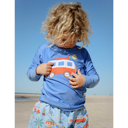 Purebaby Organic Cancun Board Short & Rashie Set