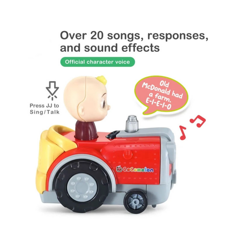 Vtech 558103 Cocomelon Toot Toot Driver JJ Tractors & Track (18m+)