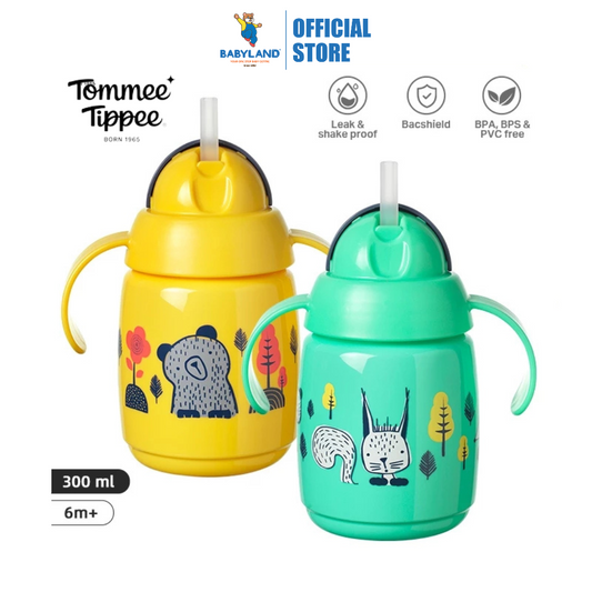 Tommee Tippee Superstar Training Straw Cup Bottle 300ml (6m+)
