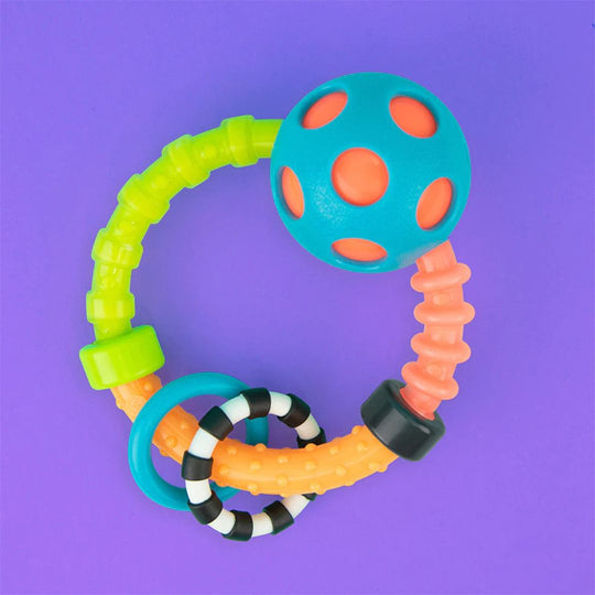 Sassy Bend & Flex Ring Rattle (0+ months)
