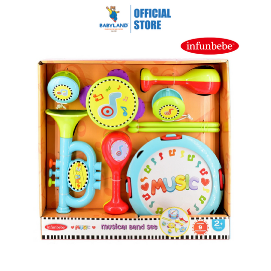Infunbebe Musical Band Set (9Pcs) (2+ Years)