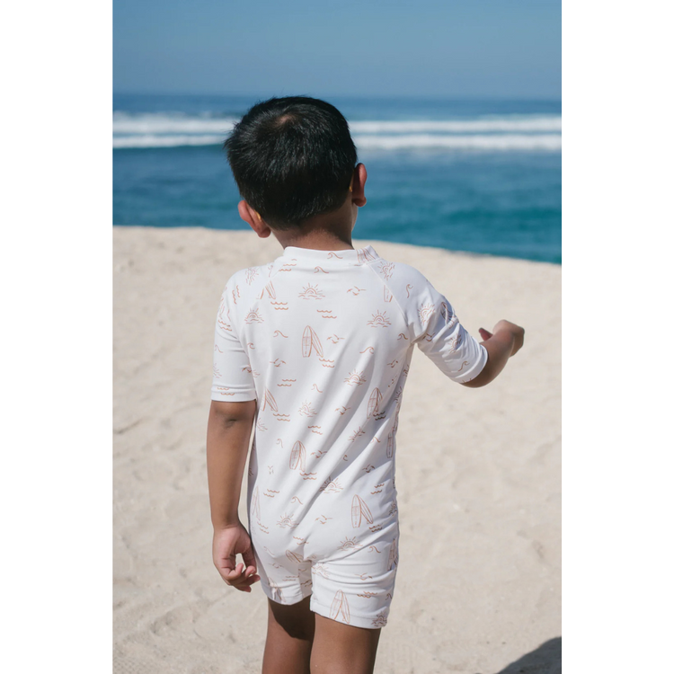 Joey & Mom UPF Protected Swimwear - Sand & Surf