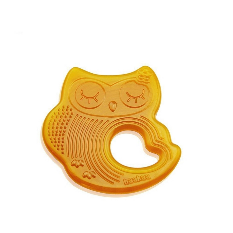 Haakaa Silicone Owl Teether (3m+)