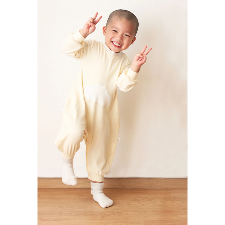 Twinkle Planet Organic Tubby Plant Dye Baggy Onepiece