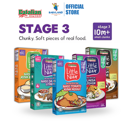 Eatalian Express Little Nuur Baby Food Stage 3 (10m+)