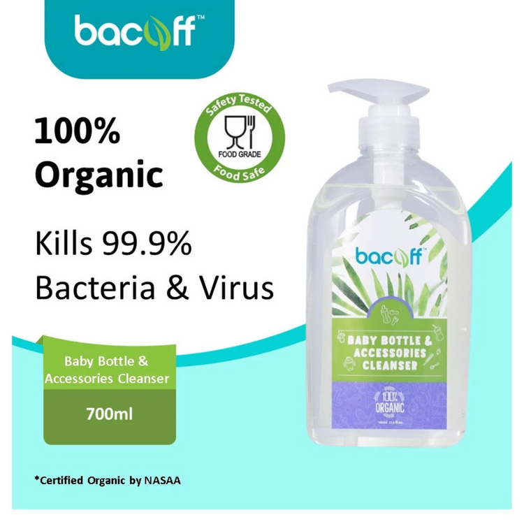 Bacoff Natural Baby Bottle & Accessories Cleaner (700ml)