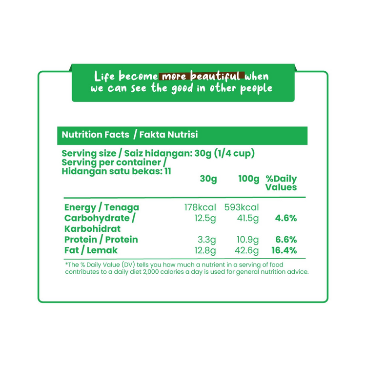 Love Earth Lightly Roasted Cashew Nut 320g
