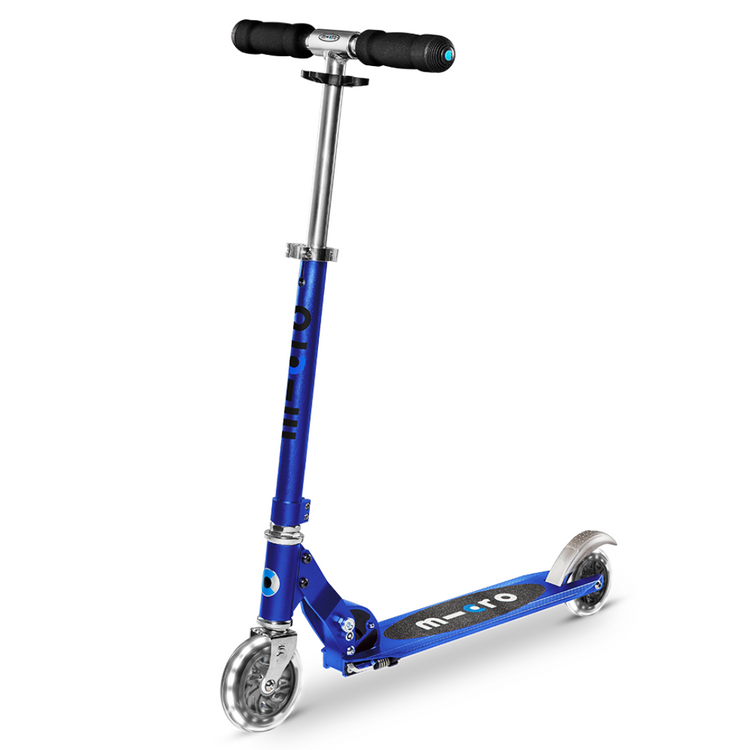Micro Sprite LED Sapphire (5Y+) 2-wheel foldable scooter