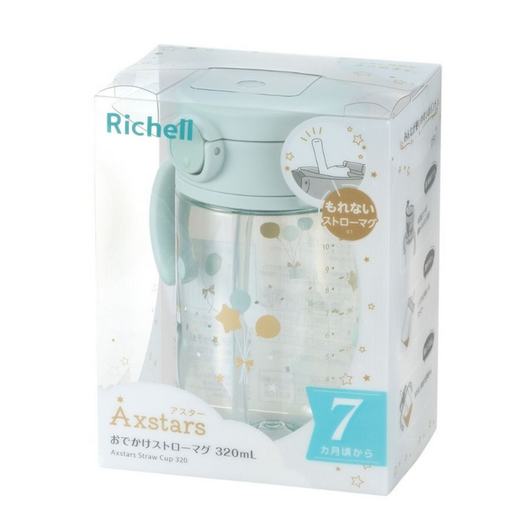 Richell Axstars Straw Cup 320ml (7m+)