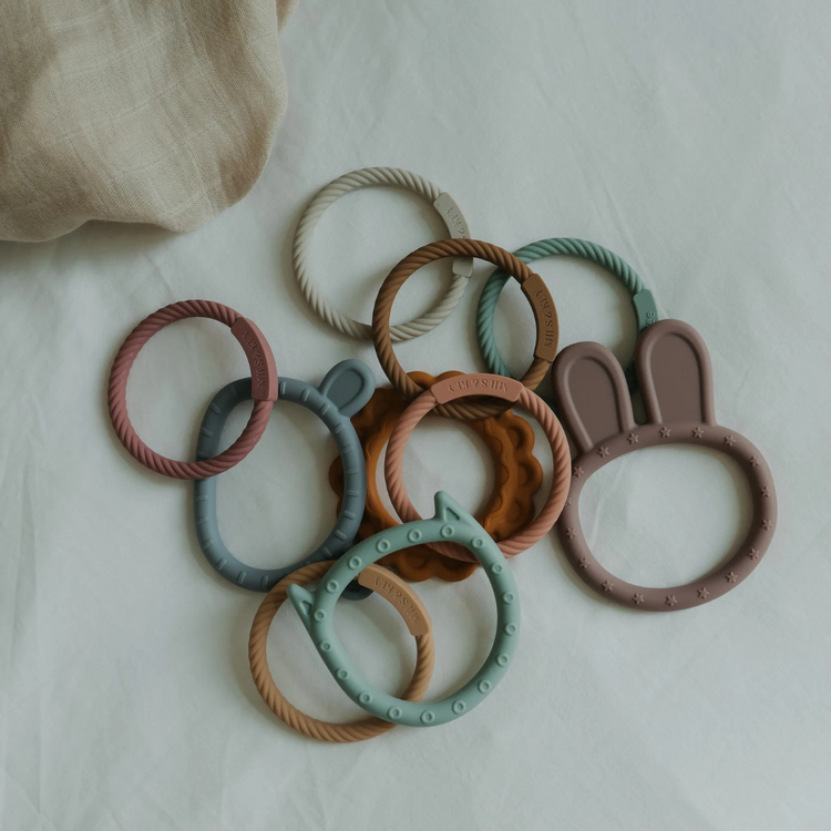Mils and Key Animal Teether (3m+)