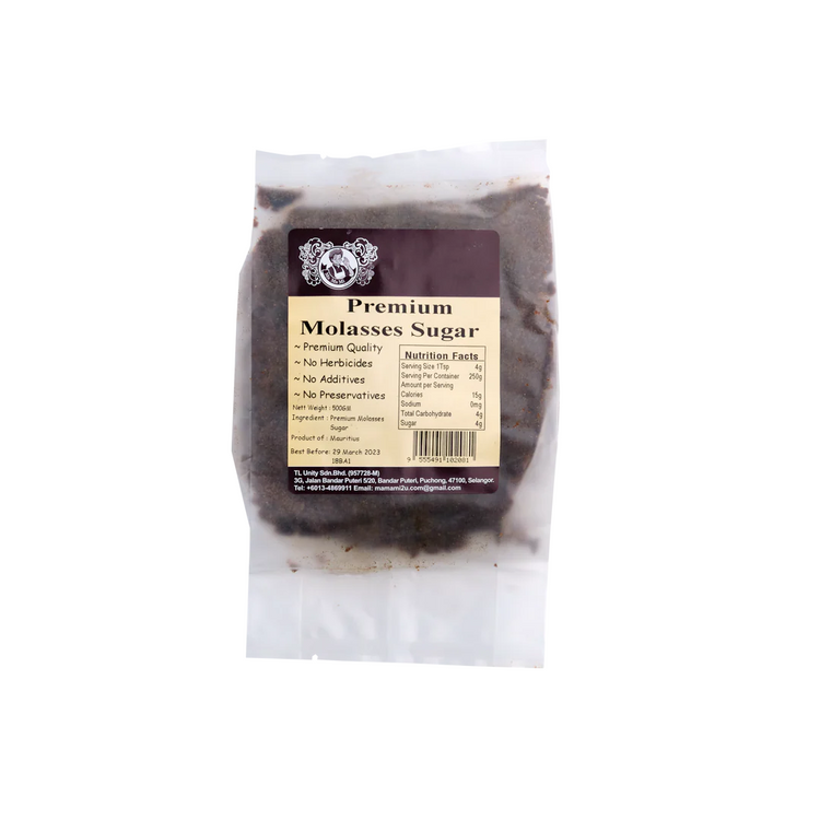 Mamami Premium Organic Molasses Sugar (500g)