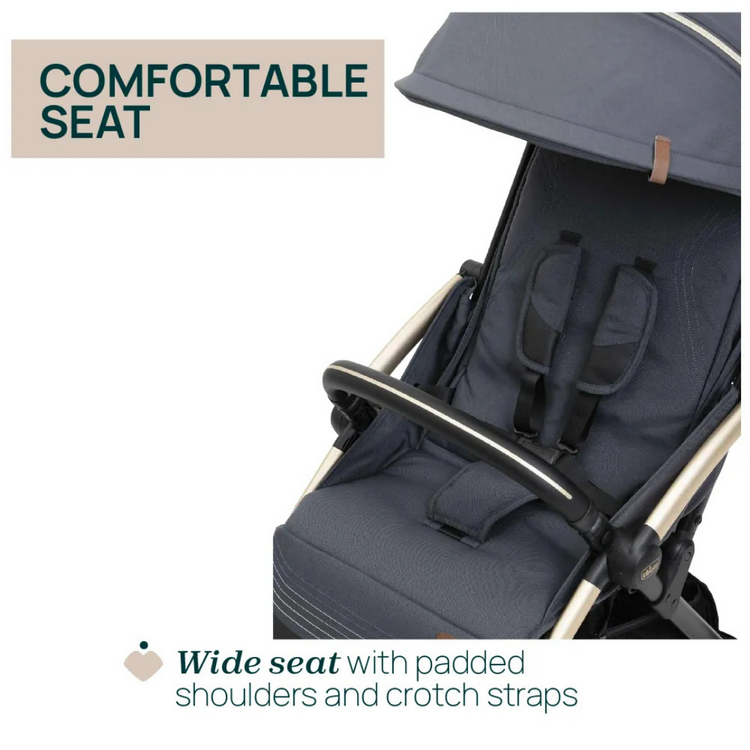 Chicco Goody XPlus Auto Fold Stroller - Dark Shadow (Newborn up to 22kg)