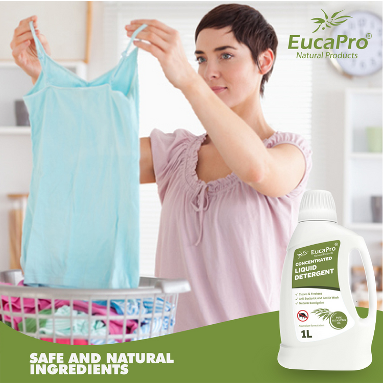 Eucapro Antibacterial Eucalyptus Concentrated Liquid Detergent (1Liter)