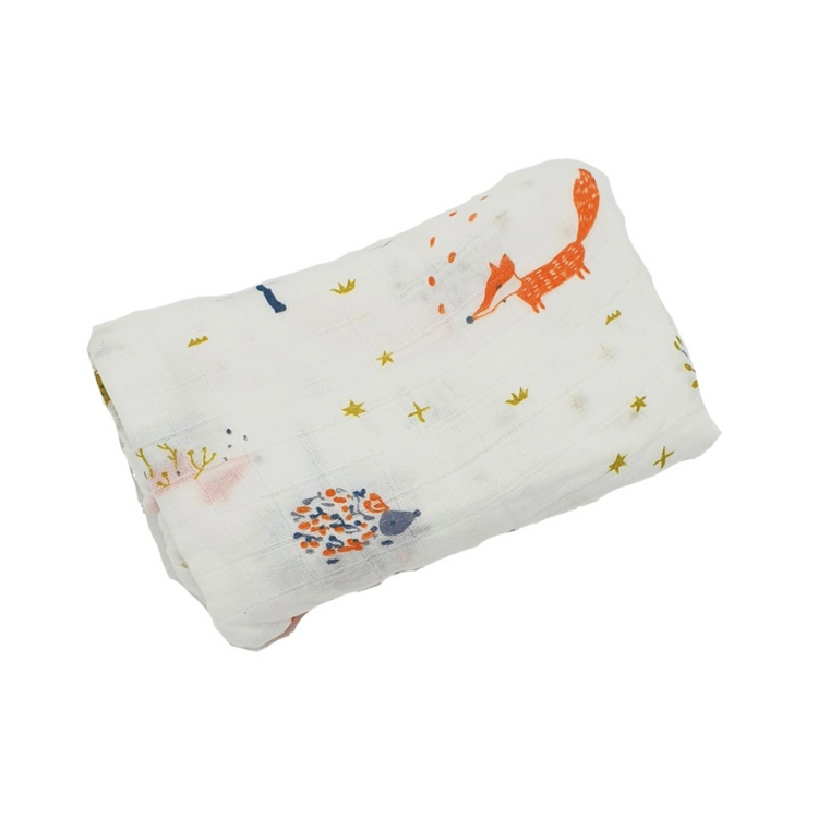 Akarana Baby High Quality Bamboo Muslin Swaddle Soft Blanket