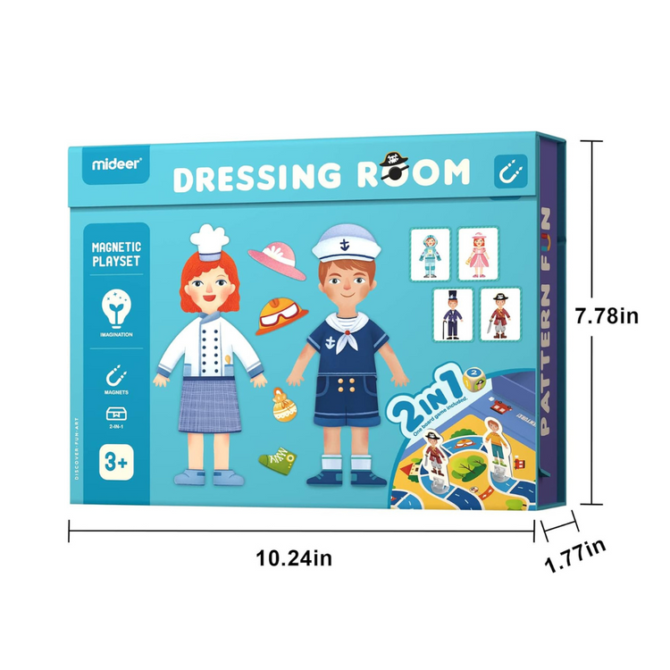 Mideer Magnetic Board Education Puzzle Playset (3Y+)