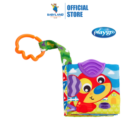 Playgro A Day At The Farm Teether Book (3m+)