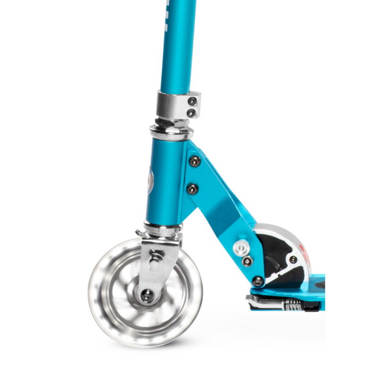 Micro Sprite LED Ocean Blue (5y+) 2-wheel foldable scooter