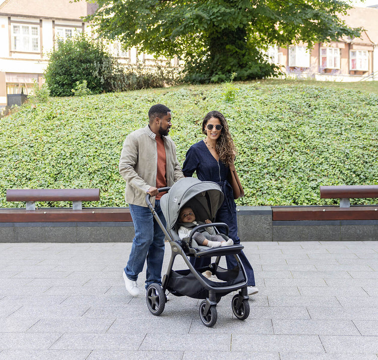 Joie Signature Finiti Multi-Mode Stroller - Ebony (Birth to 22 kg, approx. 4 years)