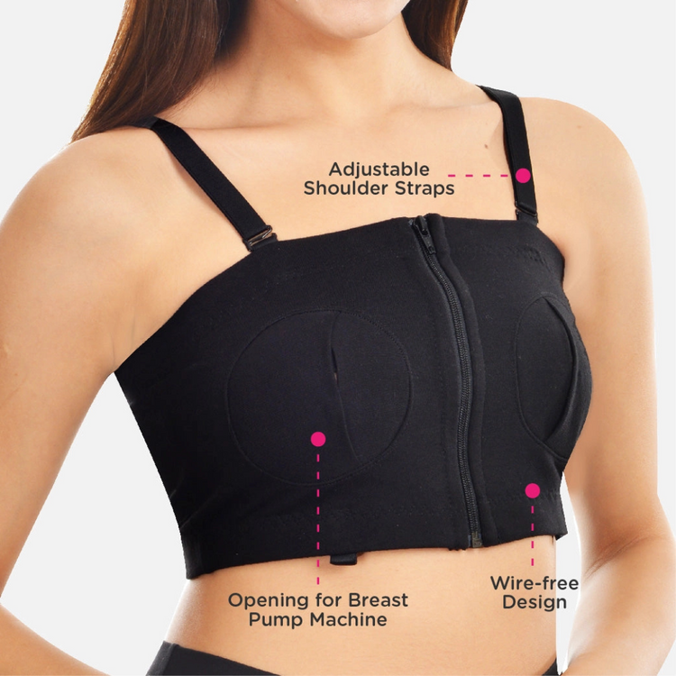 Lunavie Premium Hands Free Pumping Bra