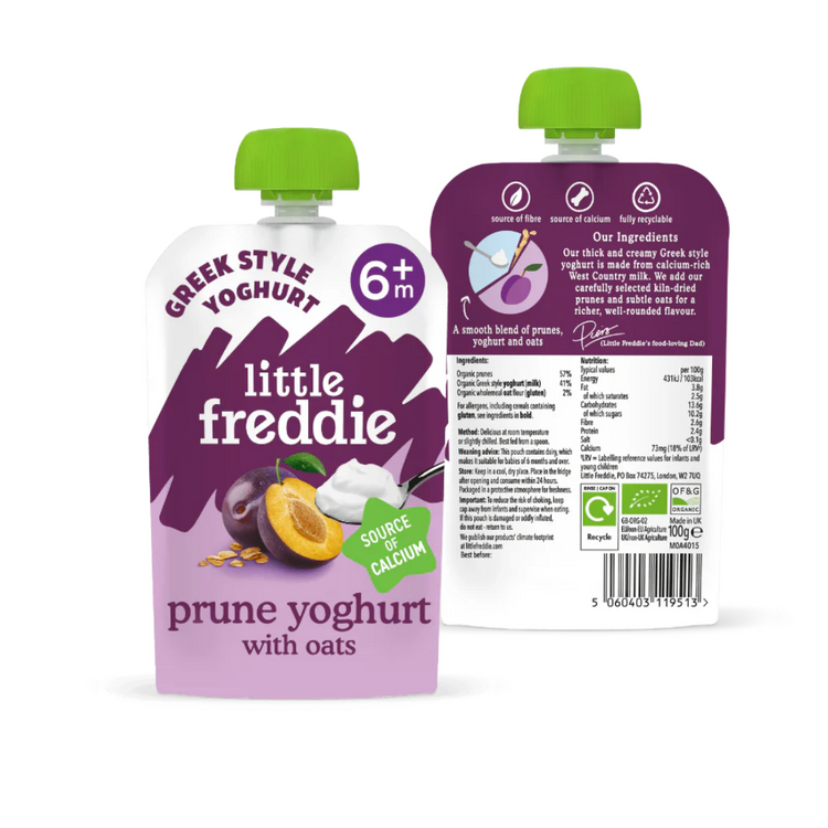 Little Freddie Organic Fruits Pouches (6m+) (90g-100g) - Puree