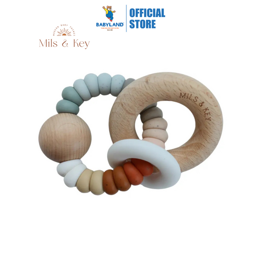 Mils and Key Cove Rattle - Multiple Color (3m+)