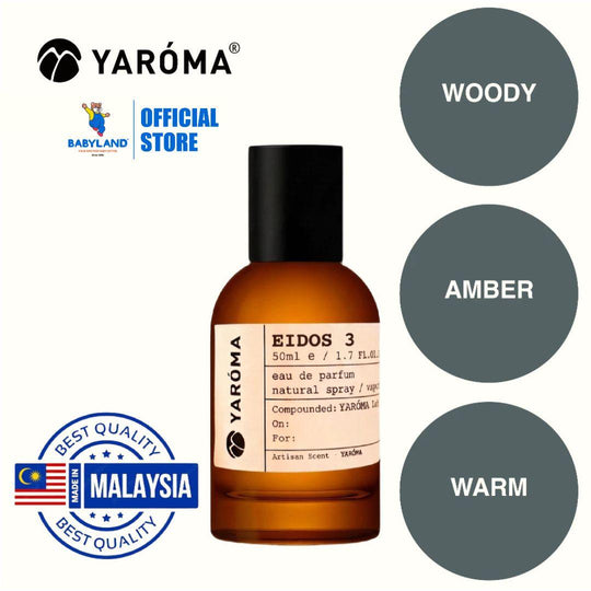 Yaroma EIDOS 3 Perfume 50 mL | Warm Amber Wood Fragrance