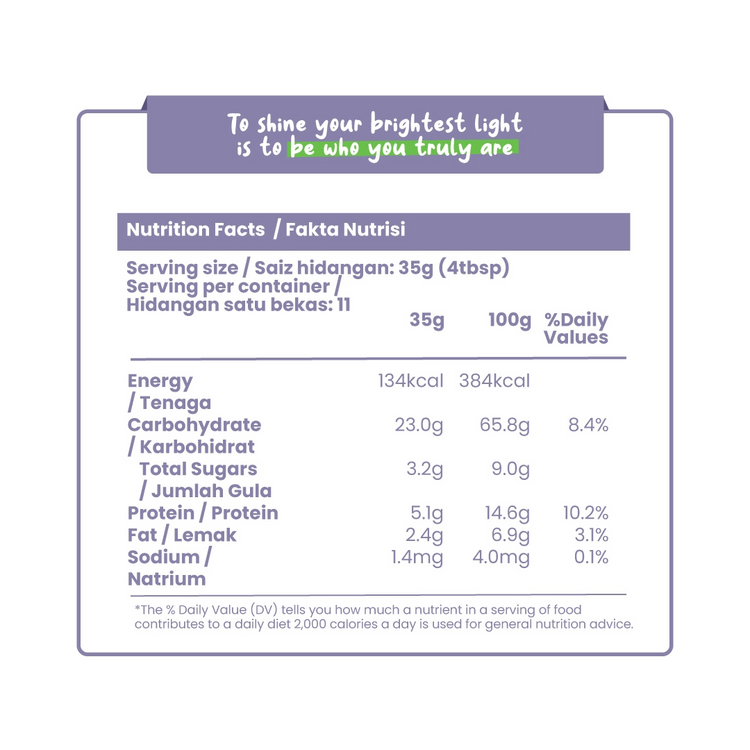 Love Earth Organic Instant Muesli B'eauty Oat 400g