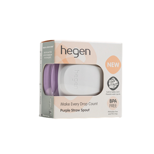 Hegen PCTO Straw Spout PPSU V3 - (Blue/Pink/Grey/Purple)
