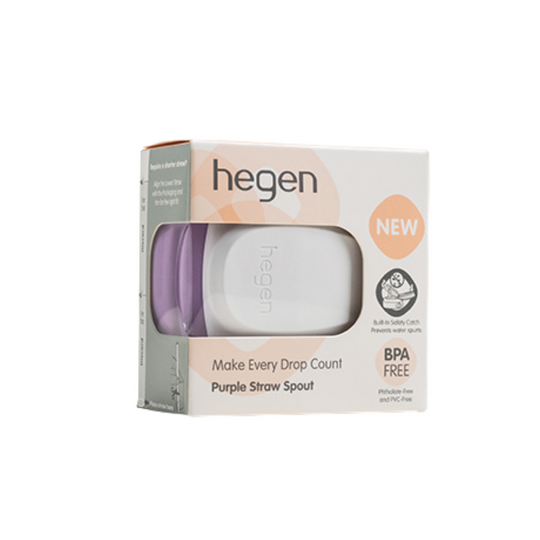 Hegen PCTO Straw Spout PPSU V3 - (Blue/Pink/Grey/Purple)