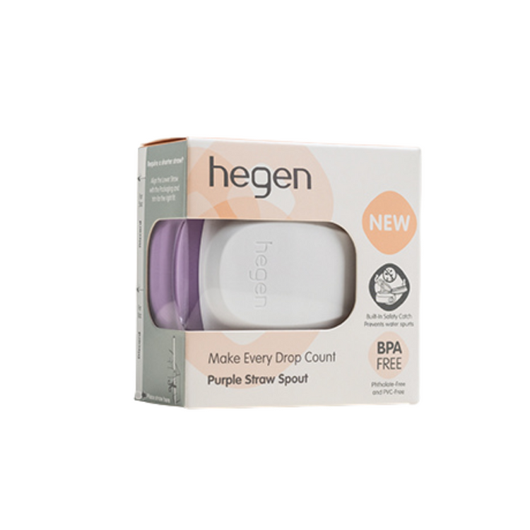 Hegen PCTO Straw Spout PPSU V3 - (Blue/Pink/Grey/Purple)
