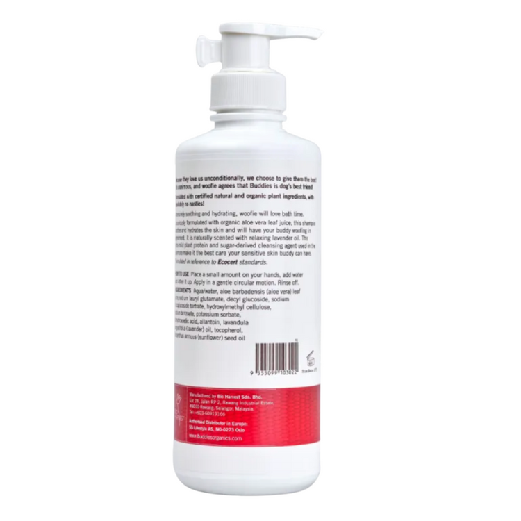 Buddies Organics Woof for Joy! Ultra Mild Shampoo (500ml)