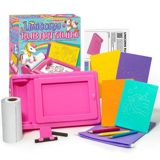 4M KidzMaker - Unicorn Rub Art Studio (4Y+)