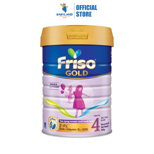 Friso Gold Step 4 Milk Formula 900g (3yrs+)