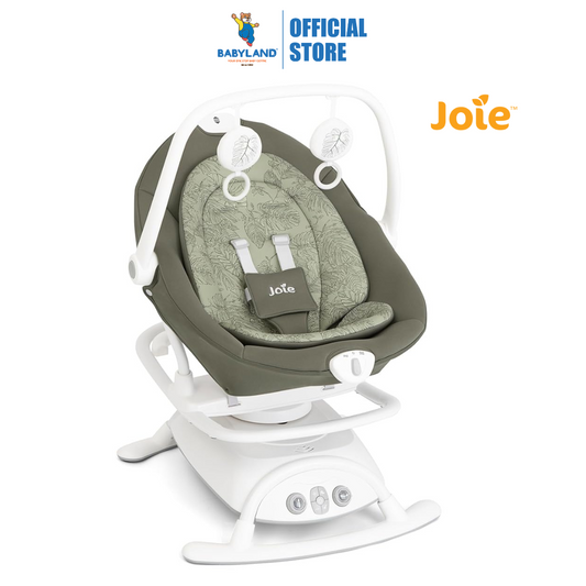 Joie Sansa 2in1 Soother - Palms ( Birth to 9kg ) | Glider & Rocker