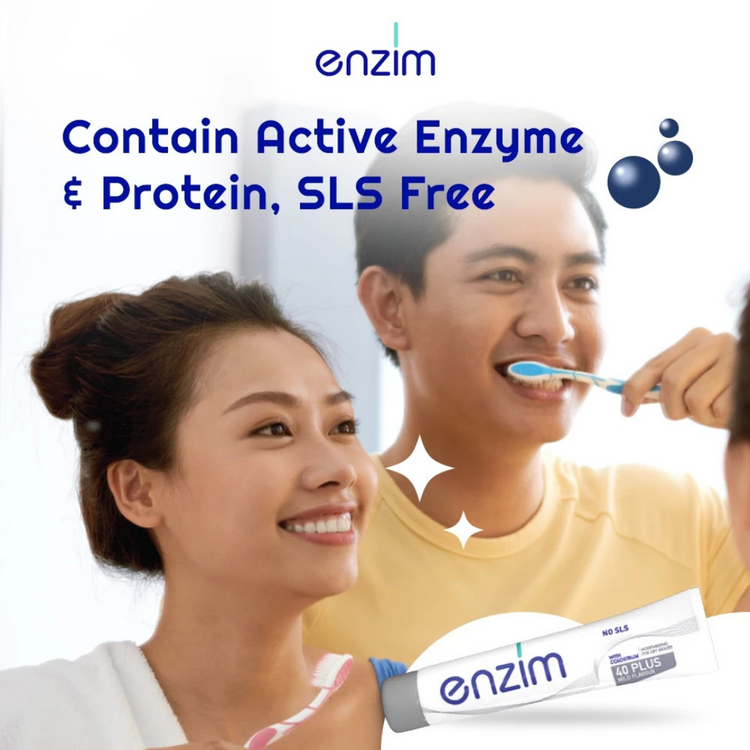 Enzim 40 Plus Mild Flavour Toothpaste (100ml) | Sensitivity & Gum Health Toothpaste