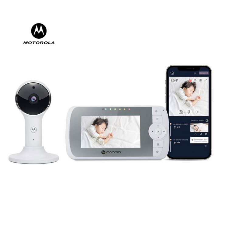 Motorola VM64 CONNECT 4.3” Full HD Wi-Fi® Video Baby Monitor