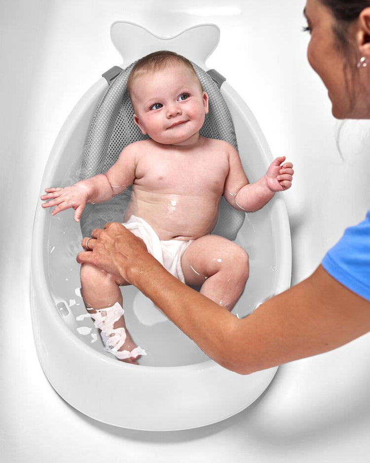 Skip Hop Moby Smart Sling 3-Stage Bathtub - White